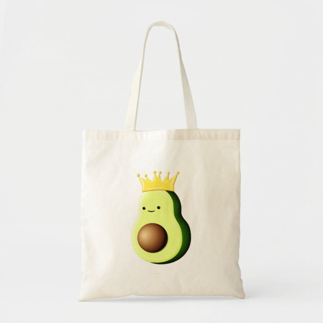 Tote Bag Avocado Le Roi De Tous Les Fruits (Devant)