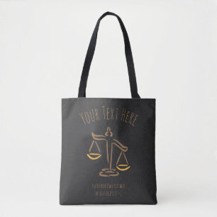 Tote Bag Avocat Procureur Juge Cabinet d'avocats / Bu