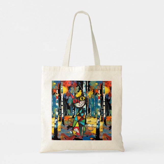 Tote Bag Avoir Une Journée Abstraite Kinda (Dos)