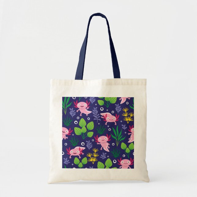 Tote Bag Axolotl (Devant)