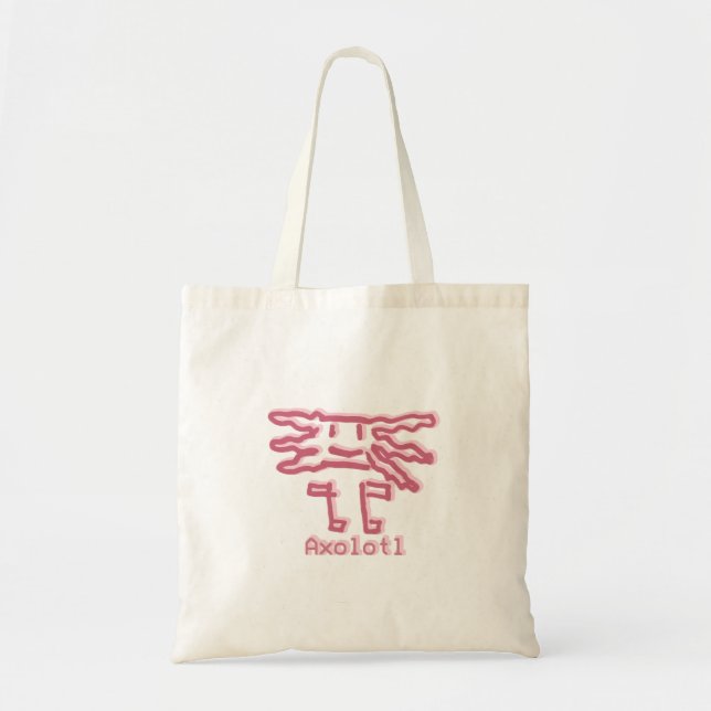 Tote Bag Axolotl by Álvaro (Devant)
