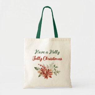 Tote Bag Ayez un Noël joyeux et chic pour les achats des Fê