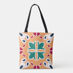 Tote Bag Aztec Carrelage marocain en mosaïque Design élégan