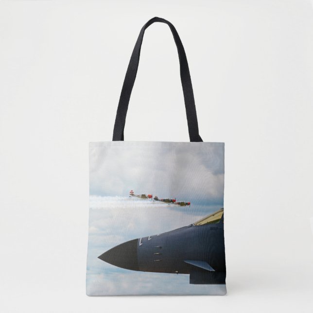Tote Bag B-1 Bombardement et chasseurs 2ÈME GUERRE MONDIALE (Devant)
