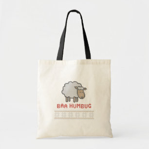 Tote Bag Baa Humbug Sheep de Noël