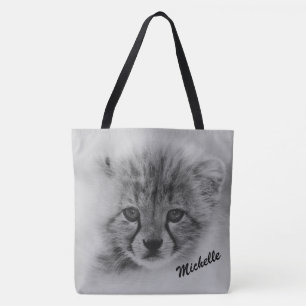 Tote Bag Baby Cheetah