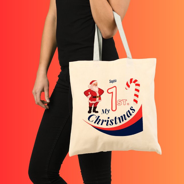 Tote Bag Baby de Noël "Mon 1er Noël" (Créateur téléchargé)