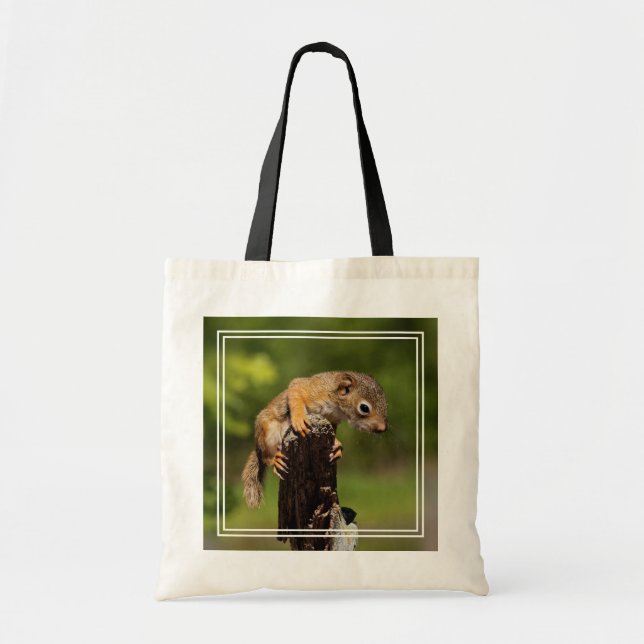 Tote Bag Baby Red Squirrel (Devant)