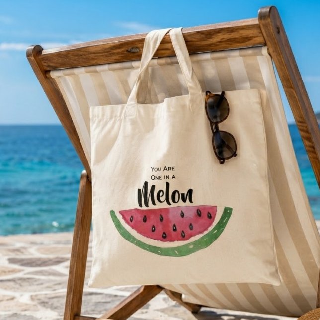 Tote Bag Baby Shower d'été Pastèque (Créateur téléchargé)