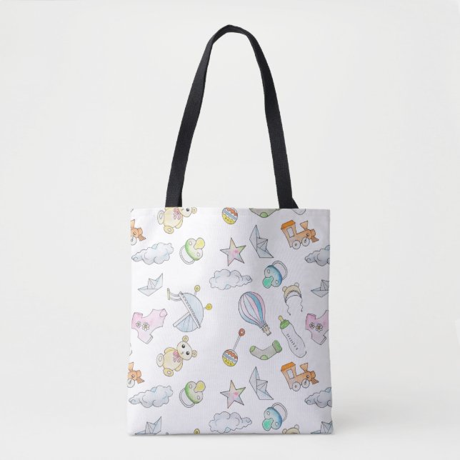 Tote Bag Baby Trinkets (Devant)