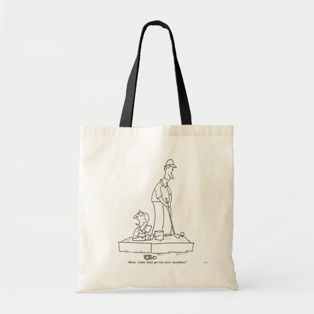 Tote Bag Bac à sable (Devant)