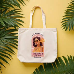 Tote Bag Bach Party Crew Retro Femme Bachelorette Party