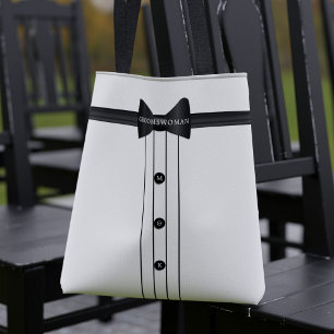 Tote Bag Bachelor Party Bow Cravate Groomswoman Mariage