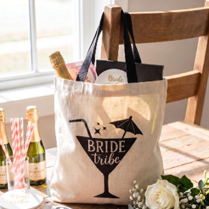 Tote Bag Bachelorette de la tribu des mariées drôle personn