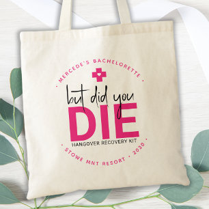 Tote Bag Bachelorette Hangover Personnalisé Mais Avez-Vous