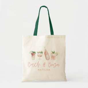 Tote Bag bachelorette rose bach & booster week-end chic