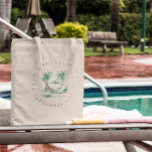 Tote Bag Bachelorette Tropical Palm | Destination personnal<br><div class="desc">Célébrez avec style ce sac fourre-tout de bachelorette personnalisé, avec ses élégants palmiers dessinés à la main et ses détails au bord de la piscine. Parfait pour les sacs de bienvenue, les cadeaux de demoiselle d'honneur, ou un accessoire élégant pendant votre week-end de destination, ce fourre-tout est à la fois...</div>