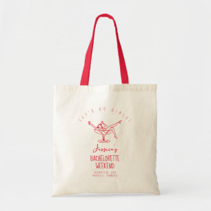 Tote Bag Bachelorette week-end en faveur de la tribu des ma
