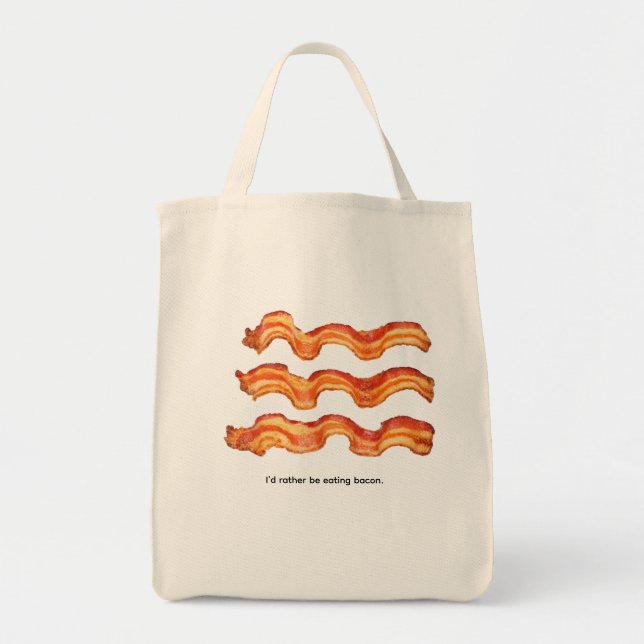 Tote Bag Bacon (Devant)