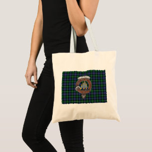 Tote Bag Badge de clan MacKenzie Tartan Fourre-tout