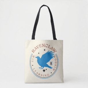 Tote Bag Badge de la Fierté de la maison d'aigle bleu RAVEN
