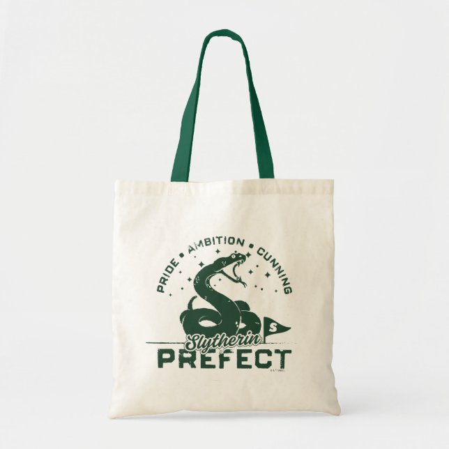 Tote Bag Badge de Préfet SLYTHERIN™ (Devant)