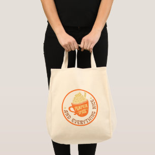 Tote Bag Badge de Pumpkin Spice