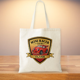 Tote Bag Badge du Mini Racer Club – Jolie voiture de course