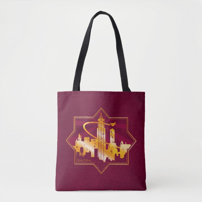 Tote Bag Badge graphique MACUSA™ (Devant)