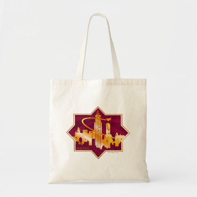 Tote Bag Badge graphique MACUSA™ (Devant)