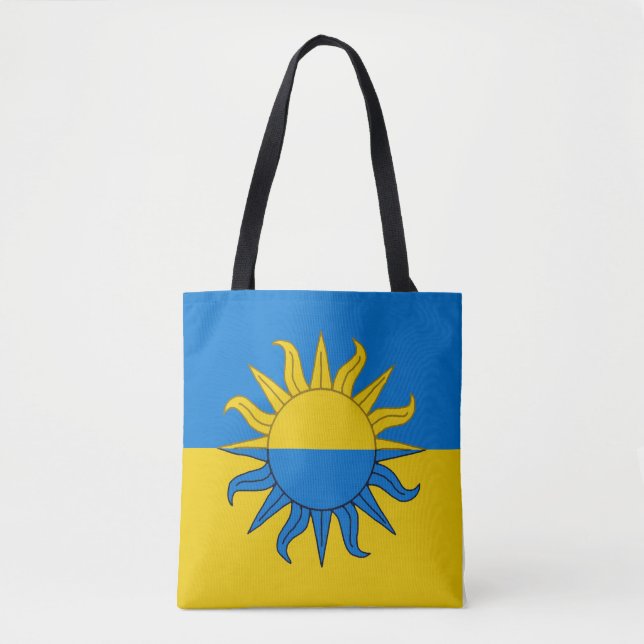 Tote Bag Badge Populace du Royaume d'Atenveldt (Devant)