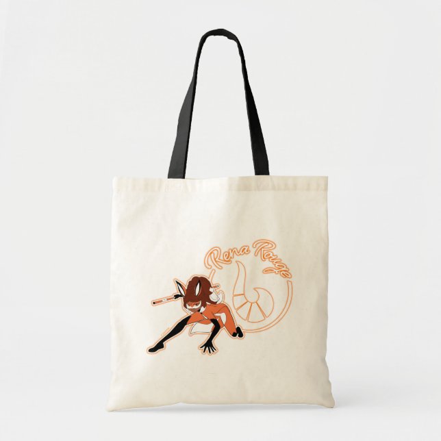 Tote Bag Badge Rena Rouge (Devant)