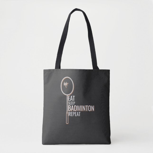 Tote Bag Badminton (Devant)