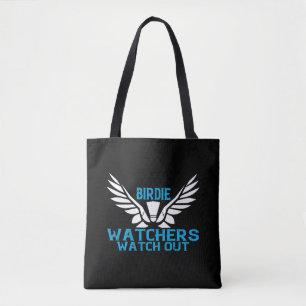 Tote Bag Badminton - Les observateurs de volants, attention