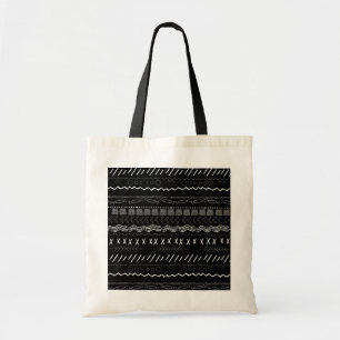 Tote Bag BAG DE LIGNES TRIBALES (B et W)