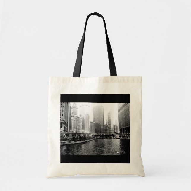 Tote Bag Bag-Love Art House-Downtown 9 (Devant)