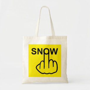 Tote Bag Bag Snow Flip