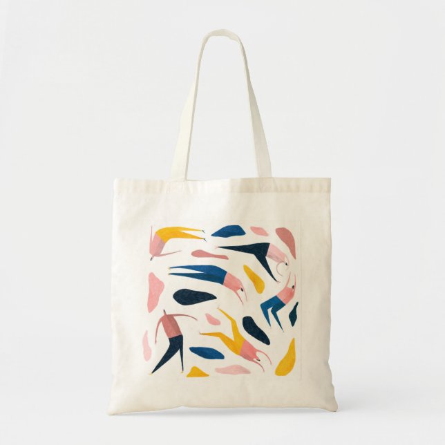 Tote Bag Bag with art print (Devant)