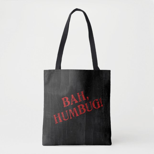 Tote Bag Bah Humbug (Devant)