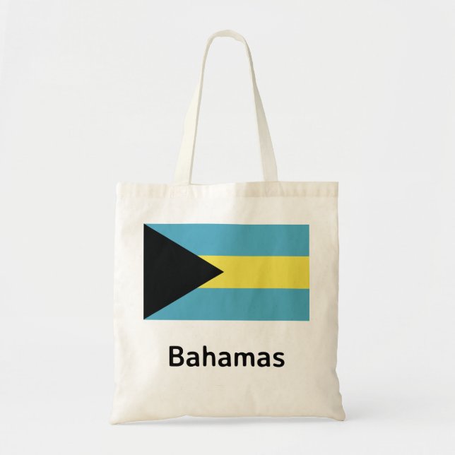 Tote Bag Bahamas Flag (Devant)