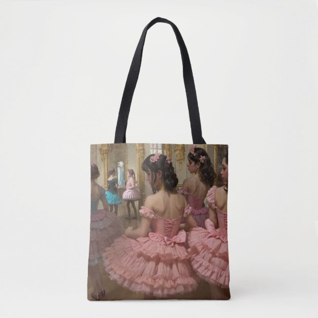 Tote Bag Bailarinas en una gran sala de estilo rocóco (Devant)