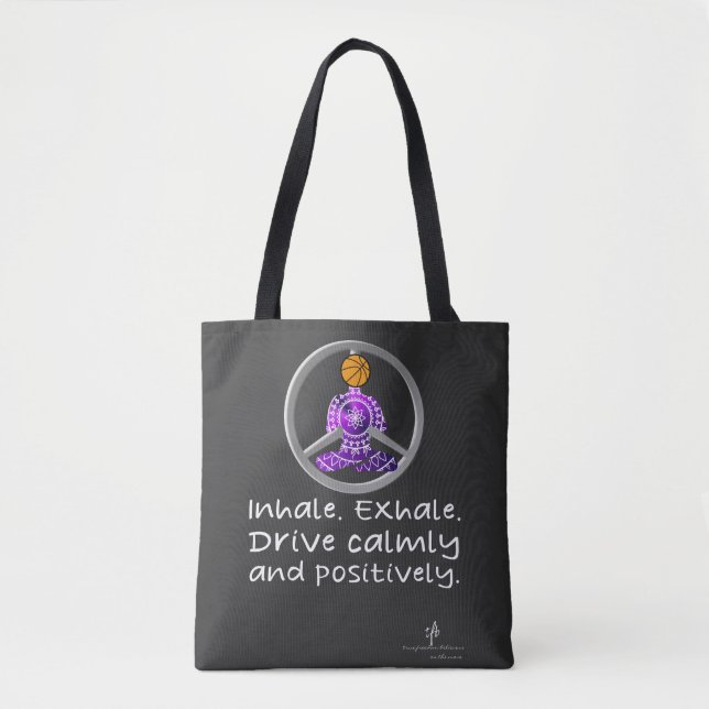 Tote Bag Balade en voiture calme Accueil Gabi Ball (Devant)