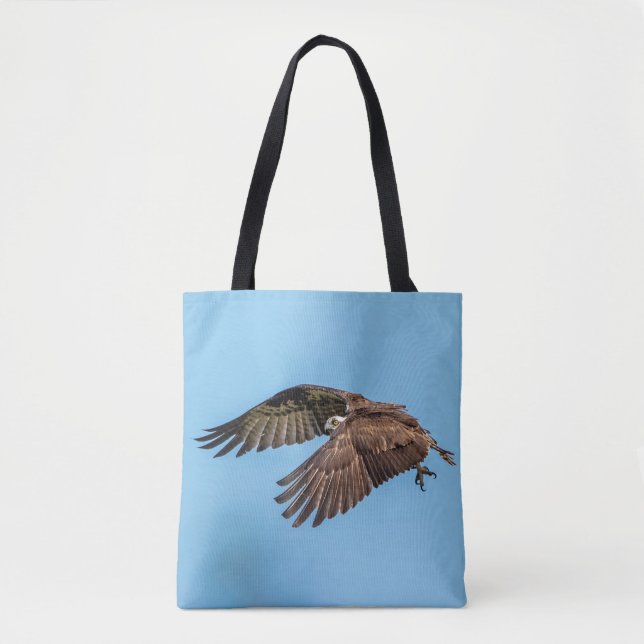 Tote Bag Balbuzard pêcheur en vol au Honeymoon Island State (Devant)
