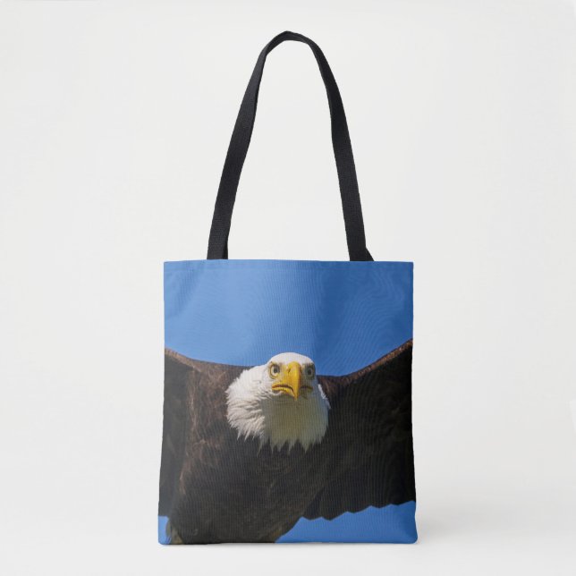 Tote Bag Bald Eagle Flyby Up Close (Devant)