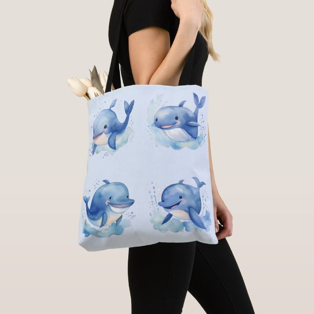 Tote Bag Baleine (De près)