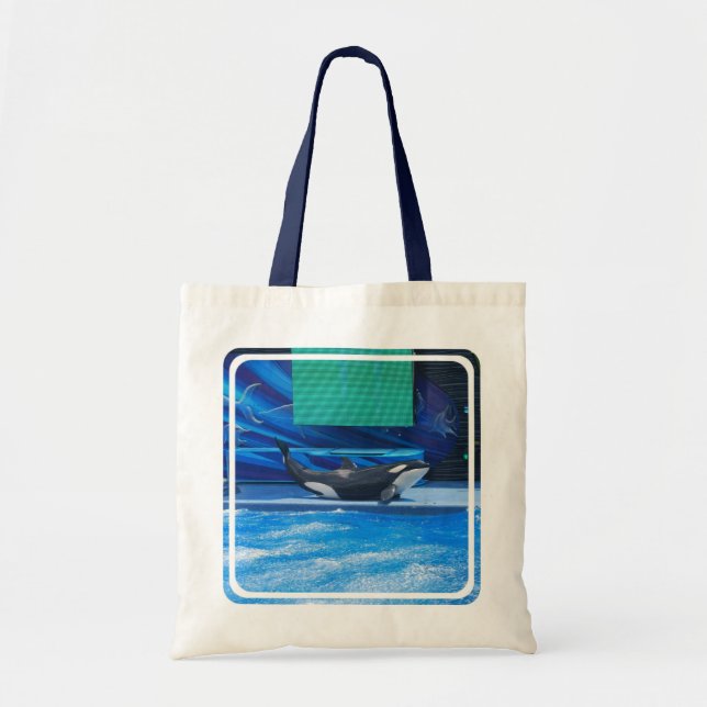 Tote Bag Baleine d'orque montrant (Devant)