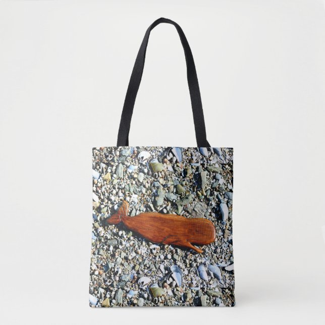 Tote Bag baleine faite main d'art populaire (Devant)