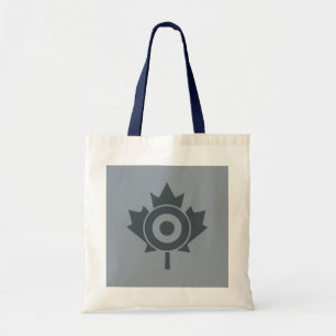 Tote Bag Balise Mod Roundel Feuille d'érable canadienne