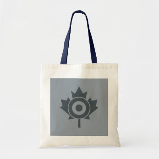 Tote Bag Balise Mod Roundel Feuille d'érable canadienne