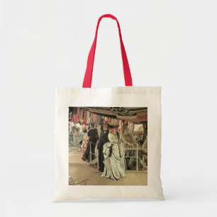 Tote Bag Balle à bord par James Tissot, Art victorien